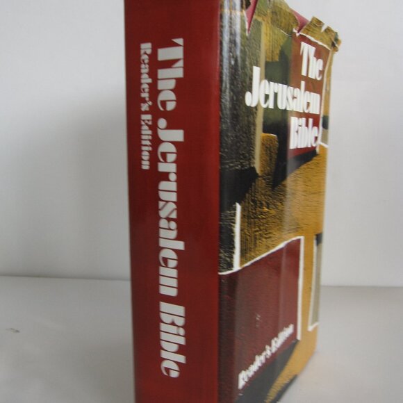 Vintage 1968 Jerusalem Bible Hard Cover Roman Catholic • Doubleday USA - Picture 2 of 11